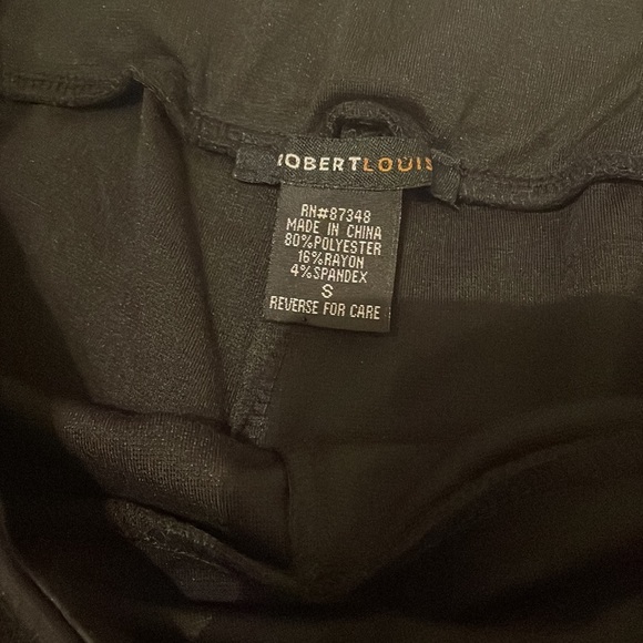 Robert Louis black pants - Picture 3 of 7